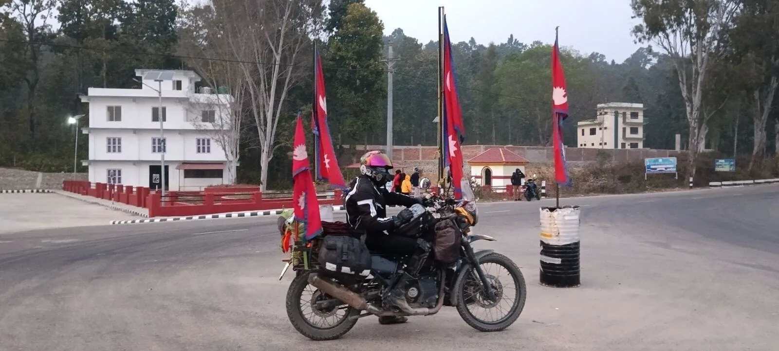 Nepal flags